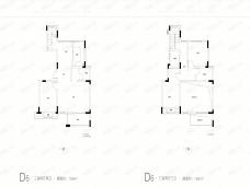 中建锦绣双城D6户型户型图