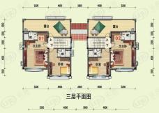 碧桂园山河城G1-C第三层 6室2厅5卫1厨户型图