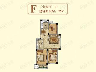 望海风情海岸F户型户型图