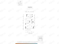 荣安招商祥宸府4室2厅3卫户型图