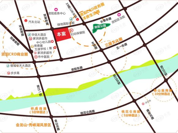 位置交通图