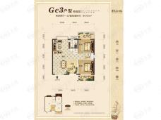 万泉城1区Gc3户型奇数层户型图