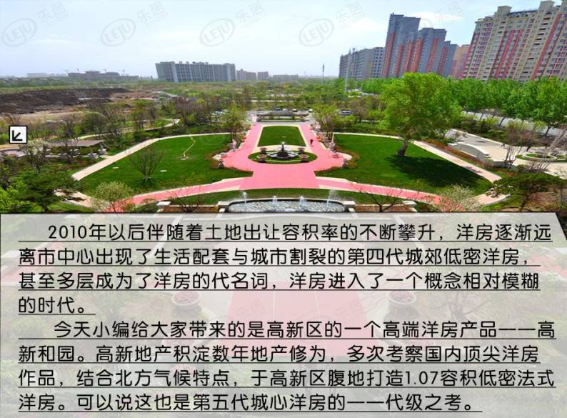 高新和園 图解看房