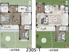 蓝城·南通桃李春风5室2厅4卫户型图