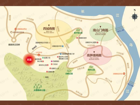 位置交通图