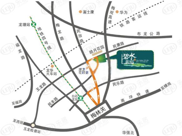 位置交通图