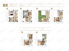 荣和澜山府E户型户型图