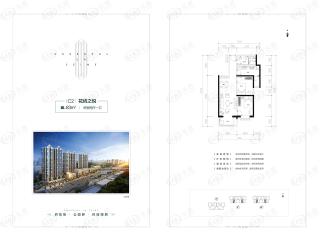 中泽纯境C2花屿之悦户型户型图