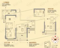 佳兆业金域天下M3户型户型图