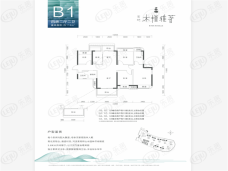 实地惠州木槿雅著B1户型图