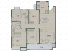 青啤•榴芳郡疏影户型户型图