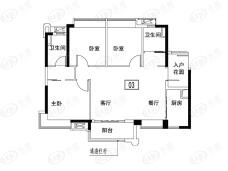 保利罗兰国际12/13栋03户型户型图