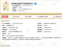 北京金茂府营业执照