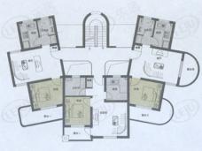 阳光海岸房型: 一房;  面积段: 55 －60 平方米;户型图