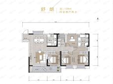 长江存储国际社区4室2厅2卫户型图