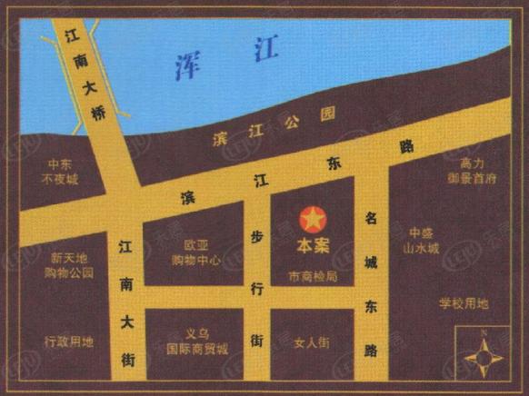位置交通图