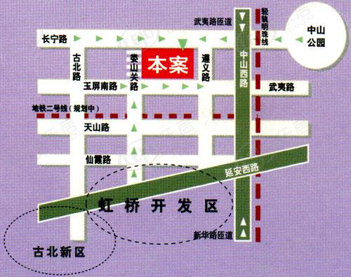 位置交通图