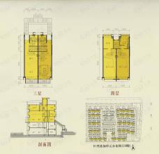 彩叠园3室2厅3卫户型图