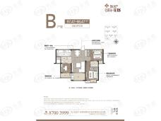 花样年·花郡3室2厅2卫户型图