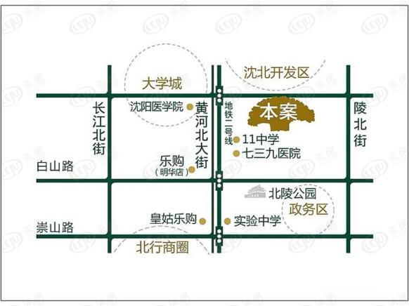位置交通图