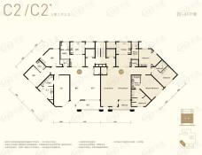 淮海名邸C2/C2\\\\\\\\\\\\\\\'户型图