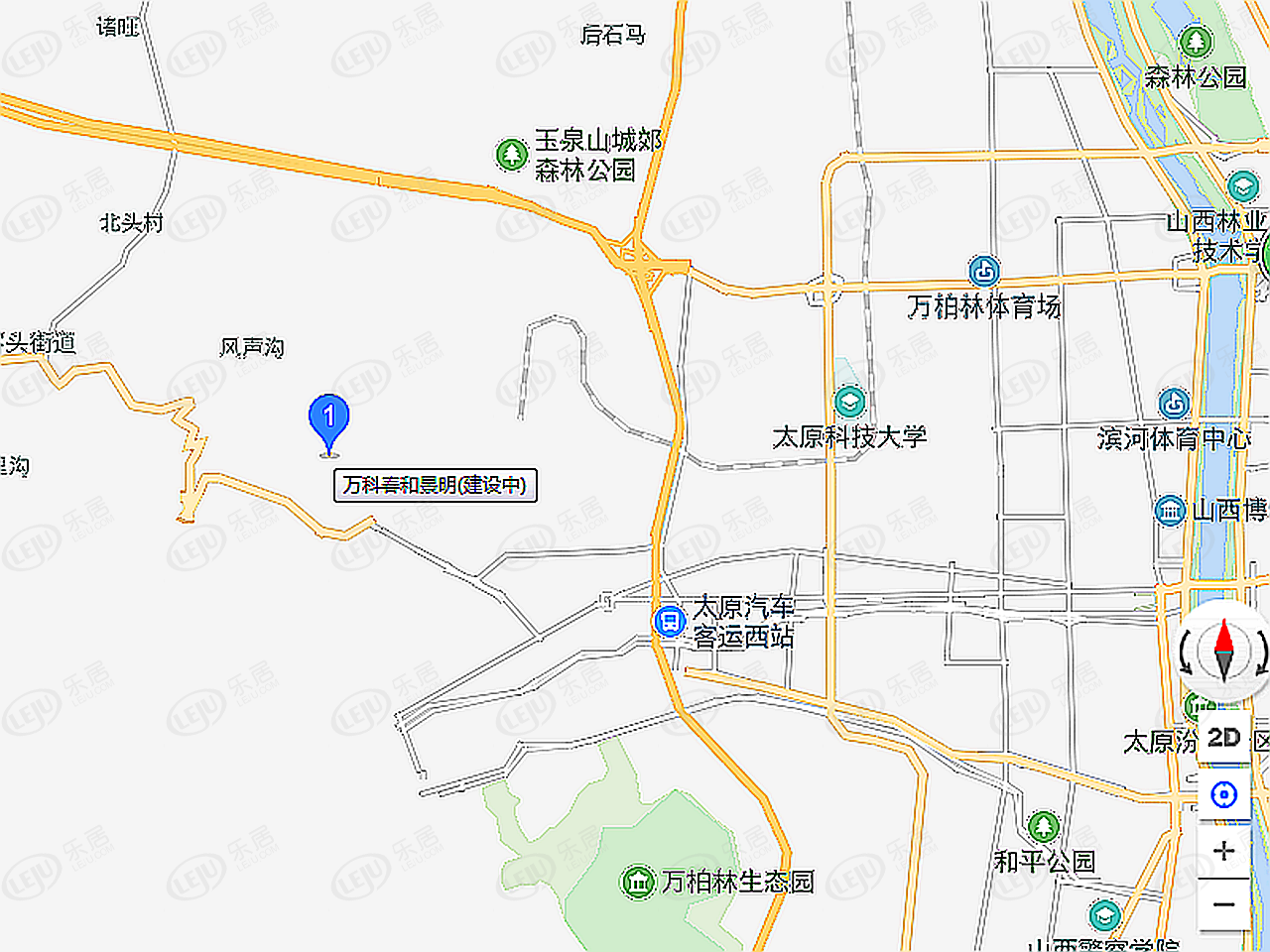 万柏林万科春和景明价格曝光，约7300-8500元/㎡，户型建面约89~147㎡