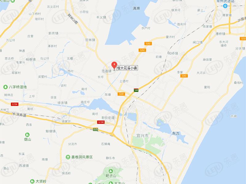 宜兴市无锡宜兴恒大花溪小镇最新价格出来啦，约6800元/㎡，户型建面约101.44~195㎡