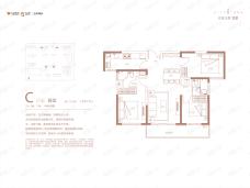 金桥西棠C户型户型图