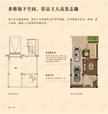 太湖相王府B1户型负一层户型图