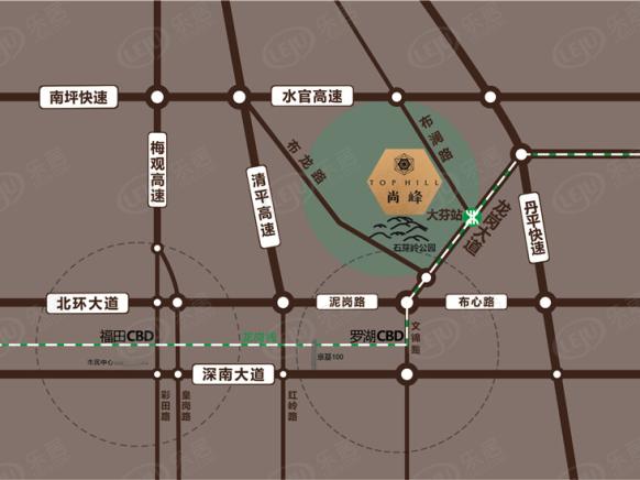 位置交通图