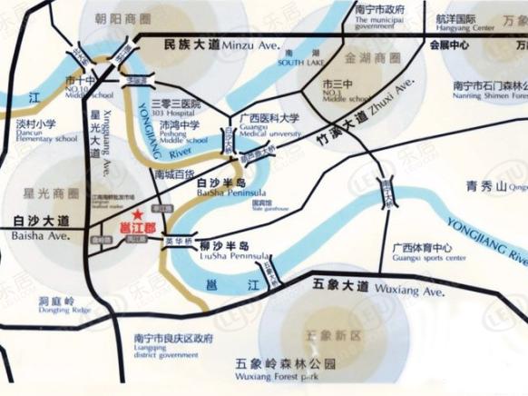 位置交通图