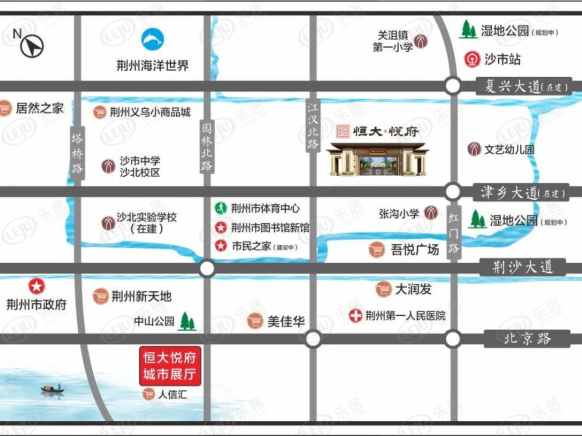 位置交通图