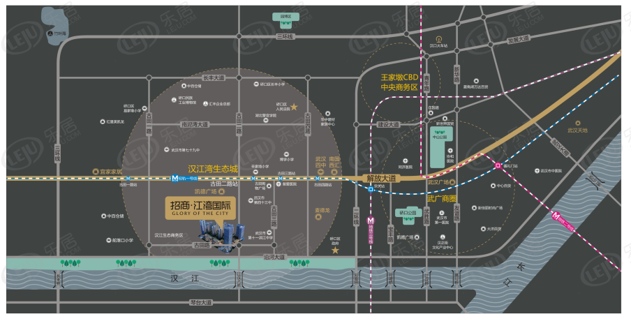 硚口武汉招商江湾国际商铺价格曝光，约30000元/㎡，户型面积37~315.73㎡