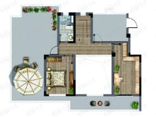 缤纷桃李花园4室2厅3卫户型图