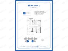 海马·金盘花园Ⅱ期D户型户型图