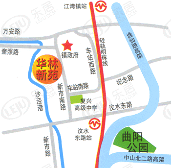 位置交通图