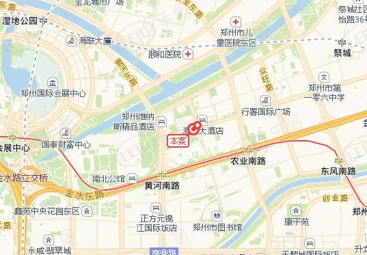 位置交通图