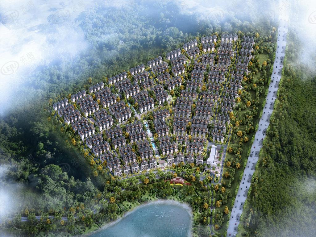 呈贡鸿基云玺台，位于云南省昆明市经开区辰逸路果林湖旁。