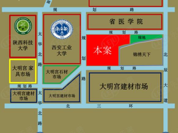 位置交通图