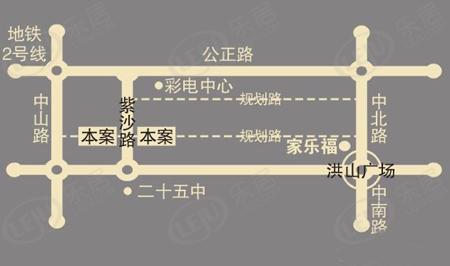 位置交通图