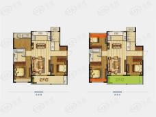 龙湖春江郦城三房户型户型图