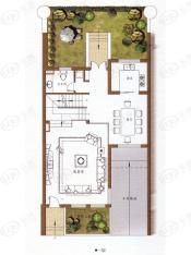 中金玫瑰湾一期房型: 多联别墅;  面积段: 270 －330 平方米;户型图