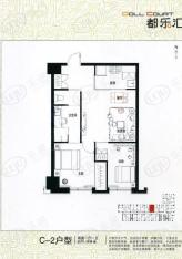 太原时代C-2户型户型图