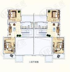 盛世天地二期房型: 双联别墅;  面积段: 224.44 －247.01 平方米;户型图