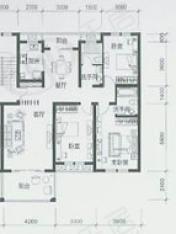 浅水湾城市花园房型: 四房;  面积段: 141 －171 平方米;户型图