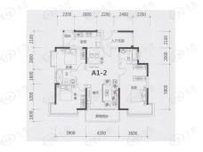 博澳城3室2厅2卫户型图