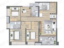 深业鹤塘岭花园住宅06户型图