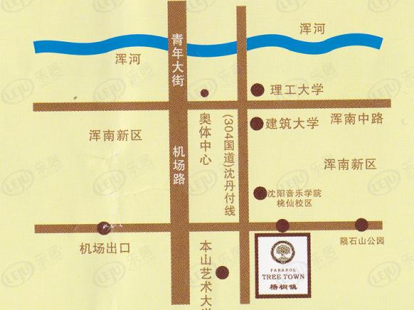 位置交通图