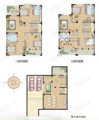 太湖锦园3室3厅4卫户型图