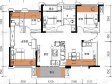 天元涉外景园天元涉外景园C10栋-01-06户型户型图